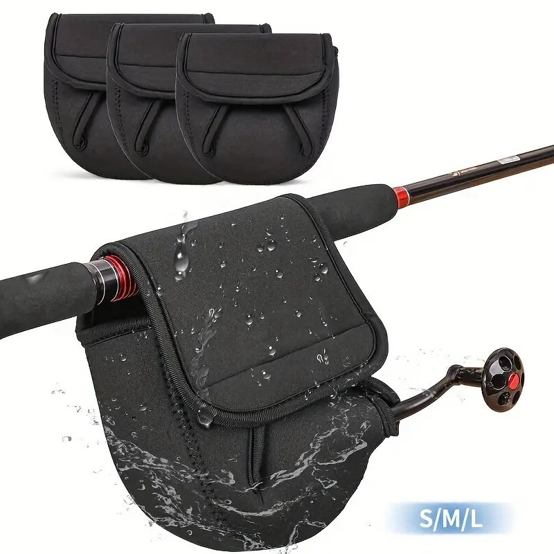Spincast Reel - Reel Cover Case Bag Fishing Reel
