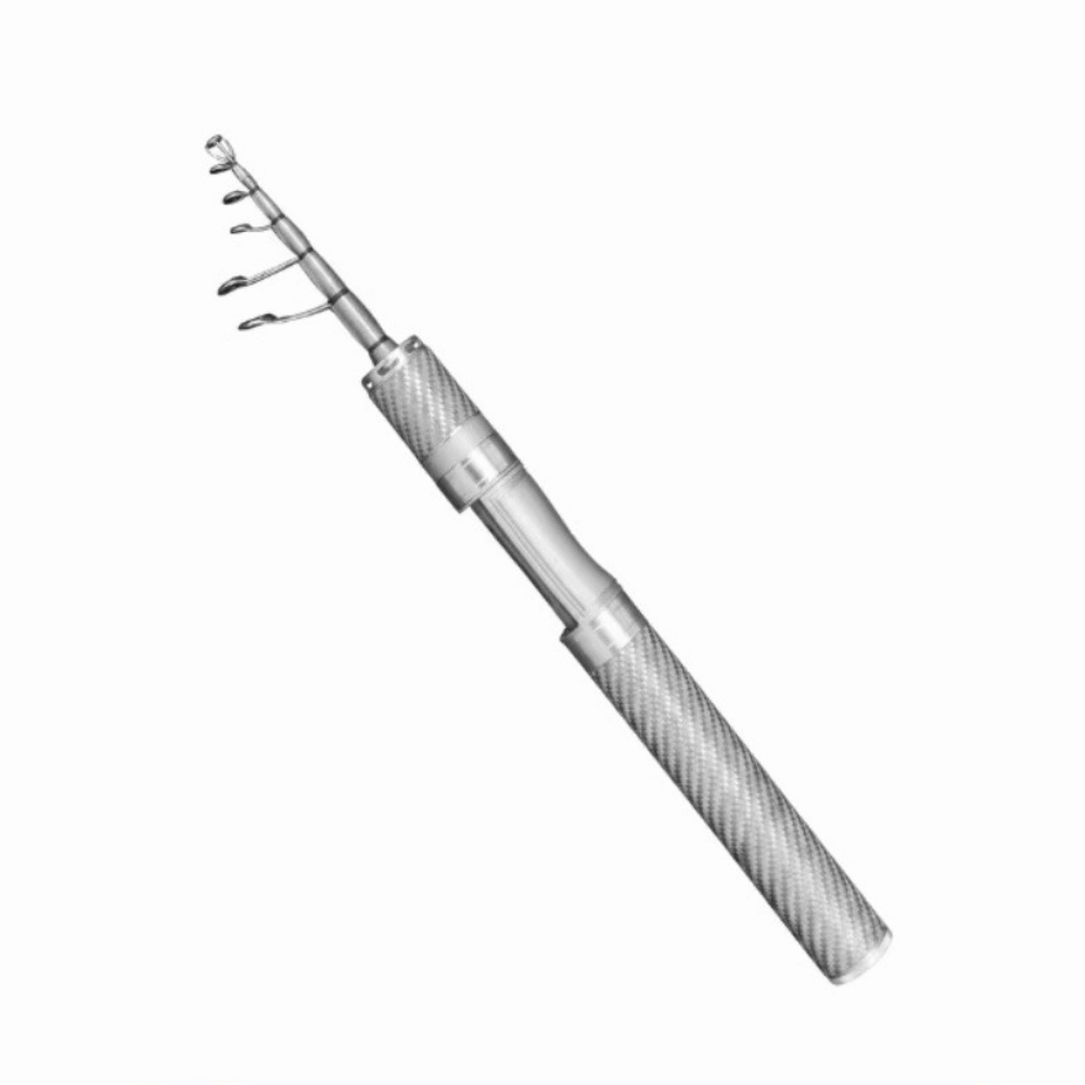 Spincast Reel - Ultra Short Telescopic Fishing Rod UL